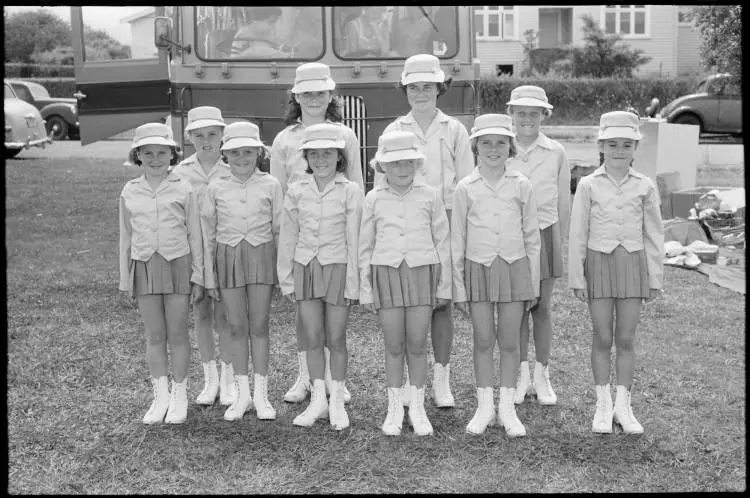 Marching girls competition, 1959