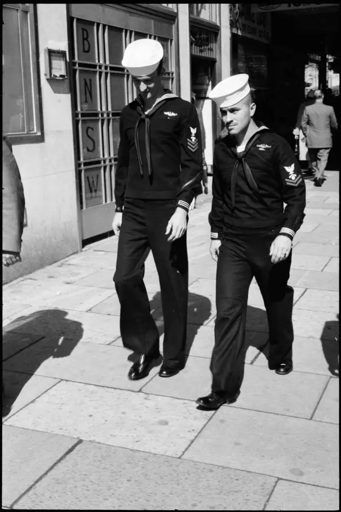 Street photo, Queen Street, Auckland, 1960