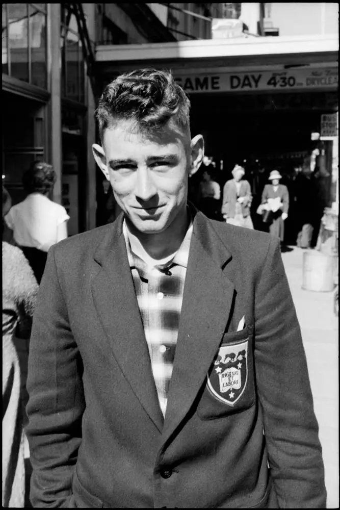 Street photo, Queen Street, Auckland, 1960