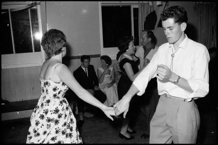 Claude Carter's 21st birthday party, 1961