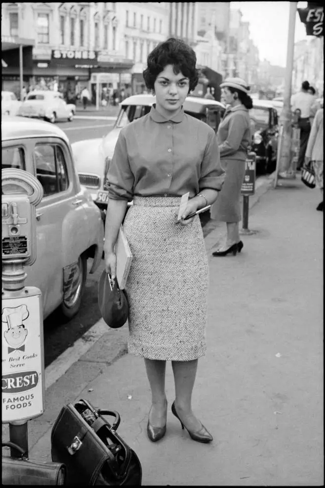 Street photo, Queen Street, Auckland, 1960