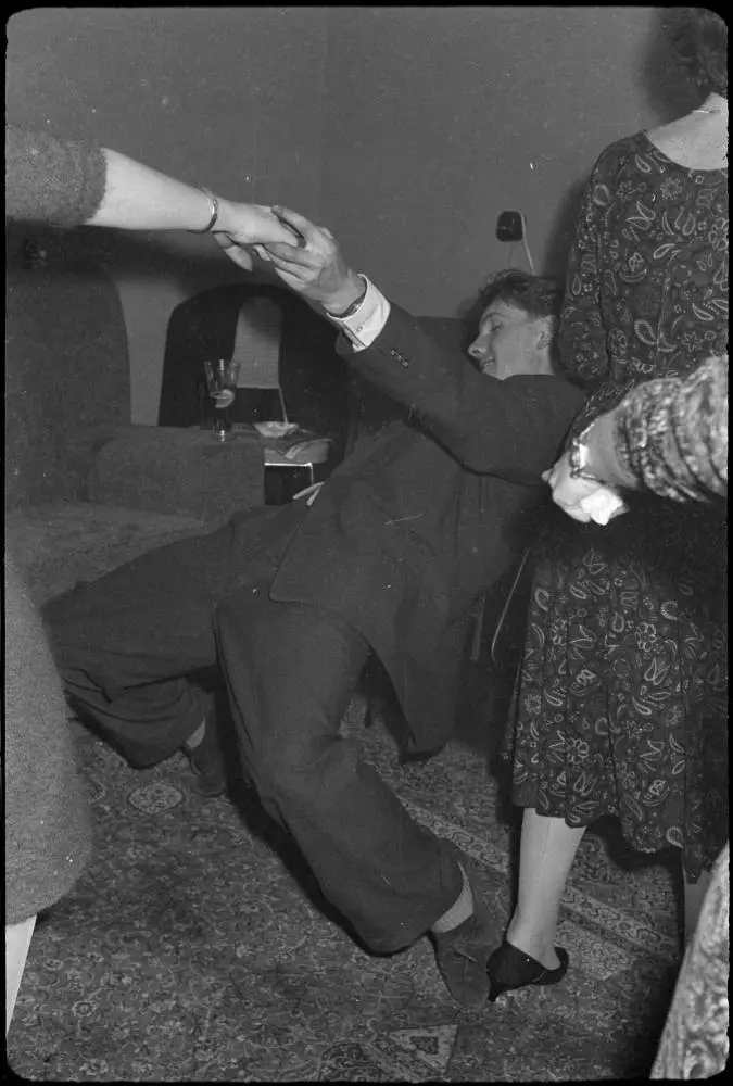 21st birthday party for David Glen, 1960
