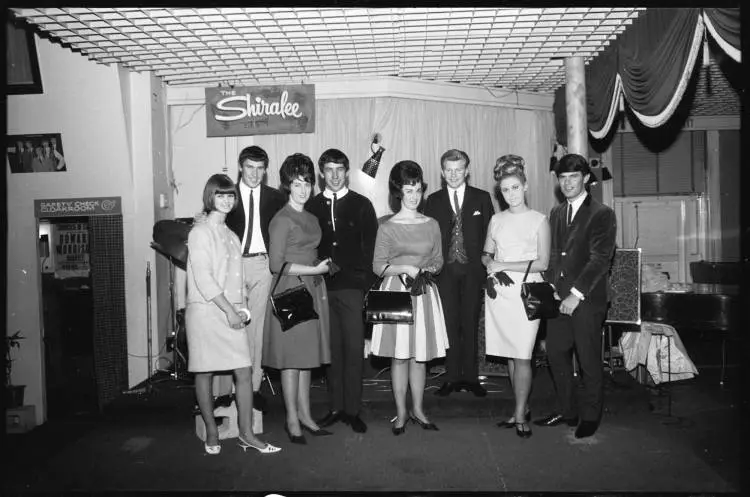Max Merritt and the Meteors at the Shiralee Nightclub, Customs Street West, 1964