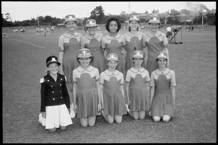 Marching girls competition, 1959