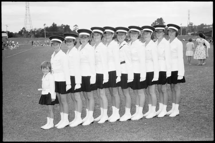 Marching girls competition, 1959