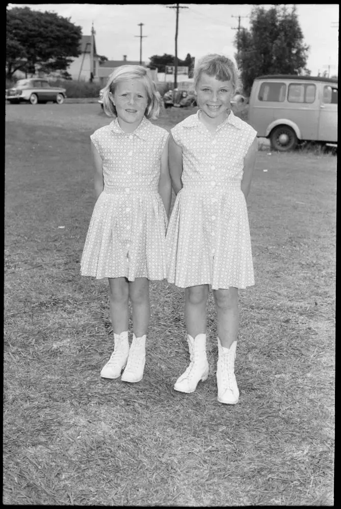 Marching girls competition, 1959