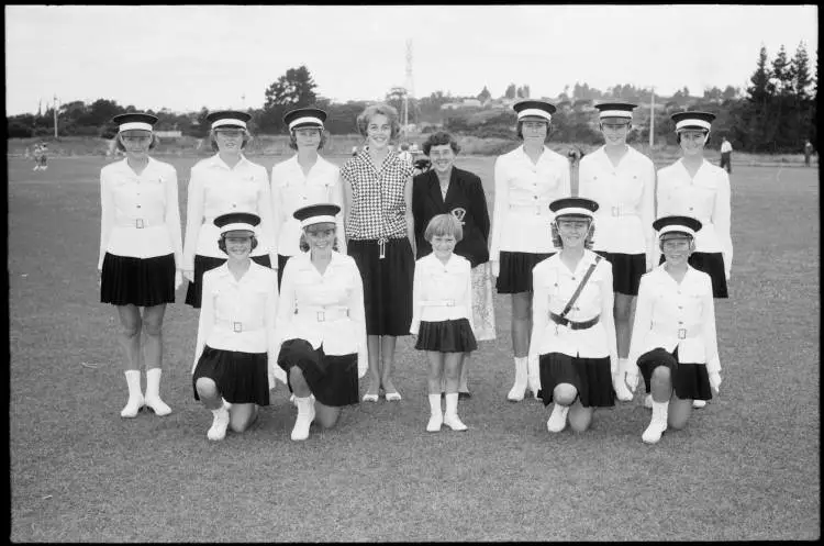 Marching girls competition, 1959