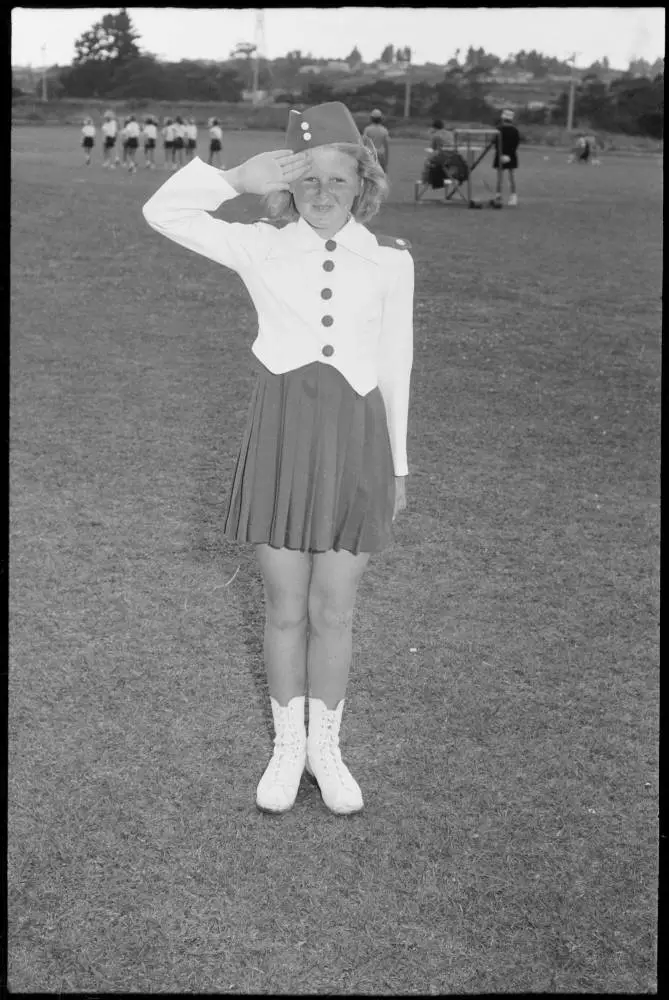 Marching girls competition, 1959