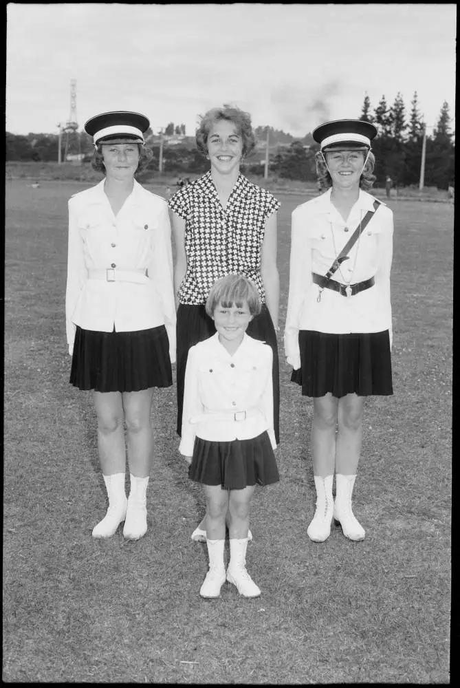 Marching girls competition, 1959