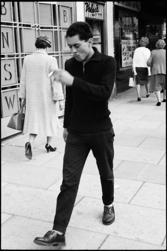 Street photo, Queen Street, Auckland, 1960