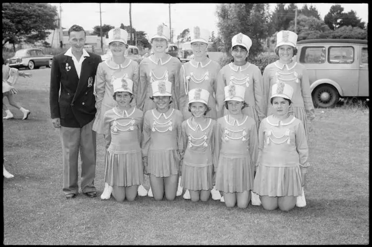 Marching girls competition, 1959