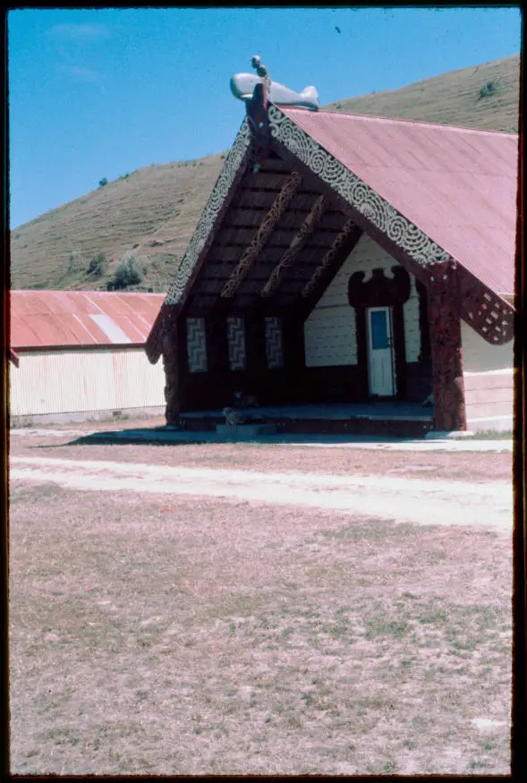 Whitireia Marae at Whangara, 1962