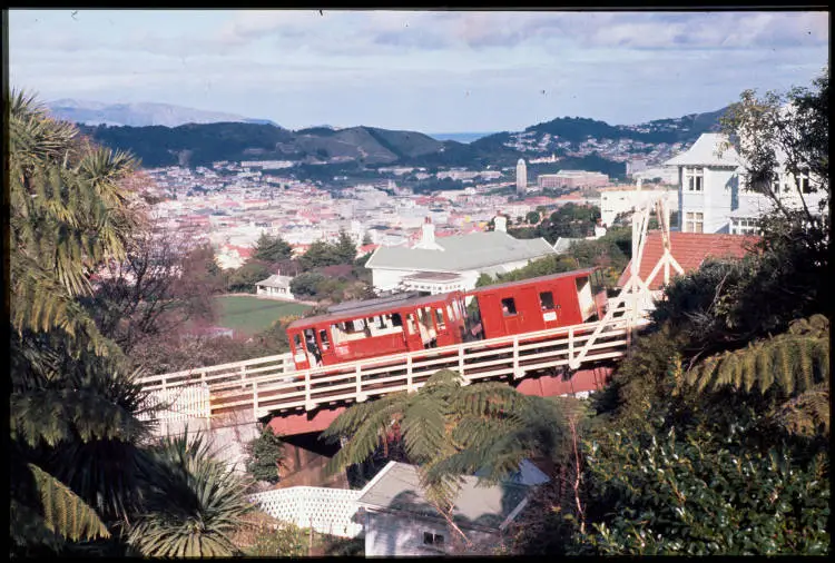 Wellington cable car, 1962