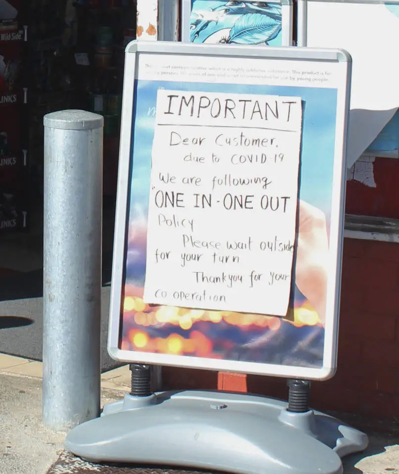 Dairy notice, Levesque Street, Birkdale, 2020