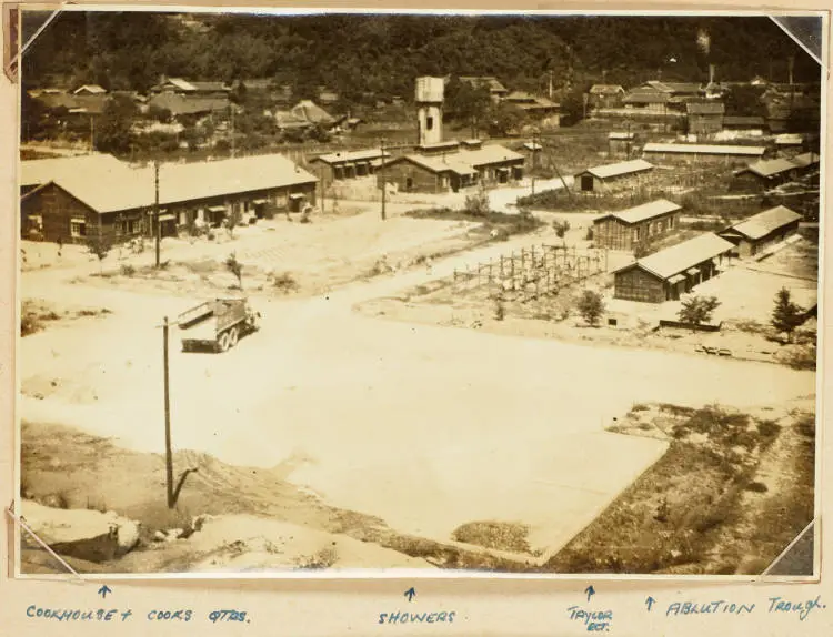 Military camp, Ozuki, Japan, 1946