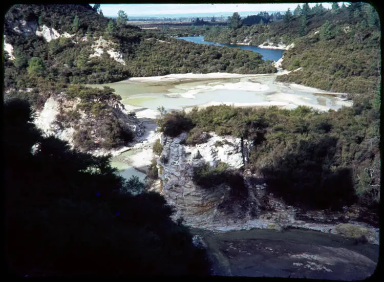 Jack Rowntree at Waiotapu, 1968
