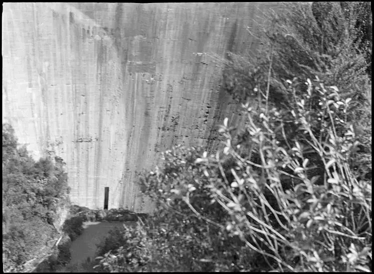 Arapuni Dam Wall