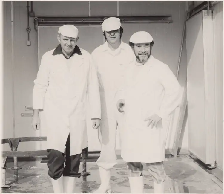 Sea Products directors and employee, Drury, 1979