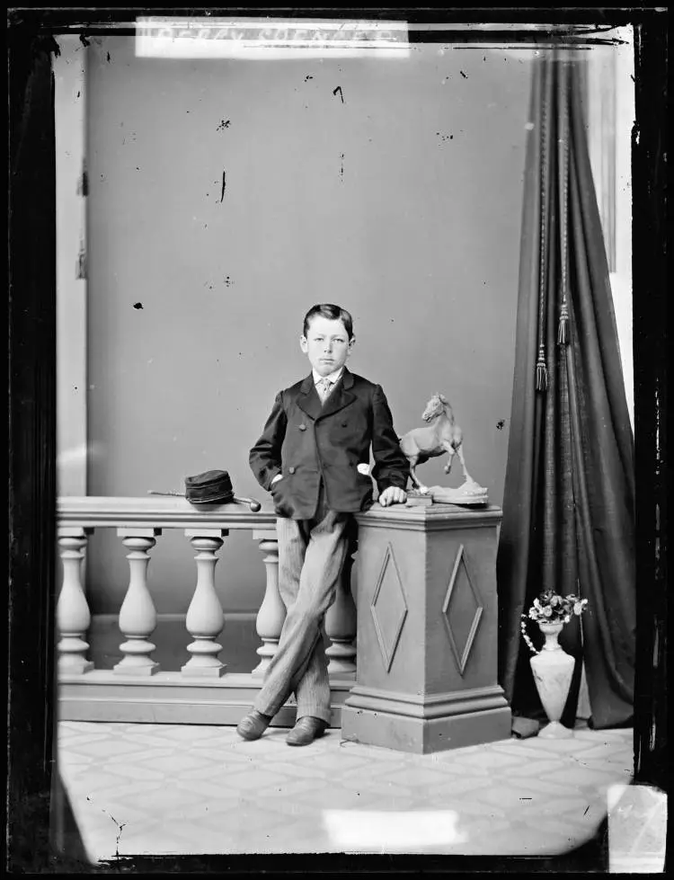 Studio portrait of Percy Spencer
