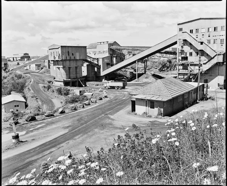 Winstone Quarry, Mount Wellington, 1989