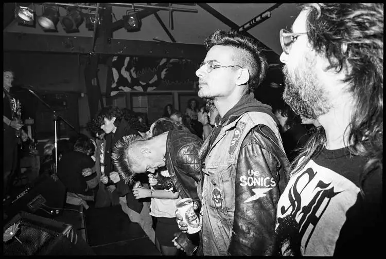 Sticky Filth at the Wildlife Club, Quay Street, Auckland Central, 1989
