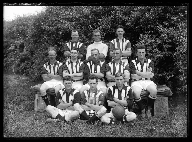Soccer team, Swanson, 1926