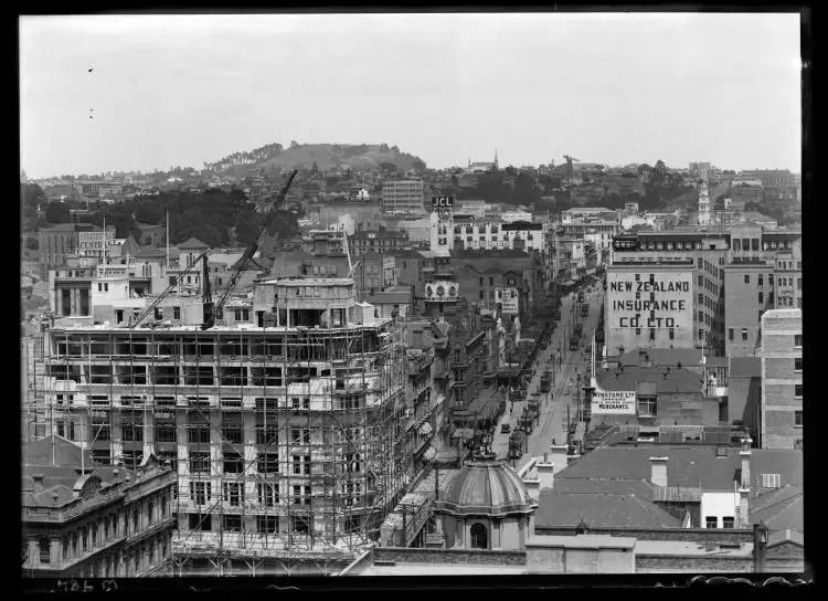 Central Auckland viewed from the Ferry Building Tower, 1927