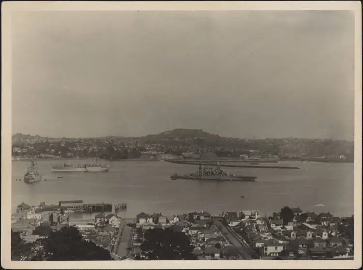 American Fleet in the Waitematā Harbour, 1925