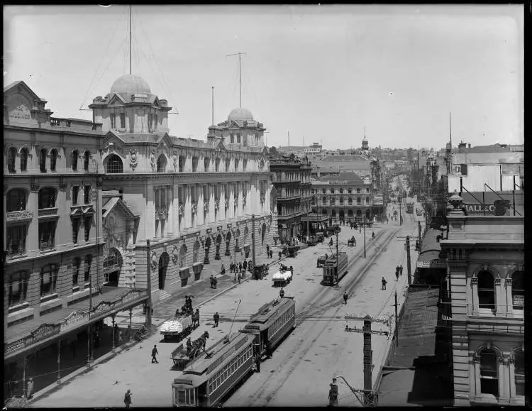 Central Post Office, Queen Street, Auckland Central, 1912