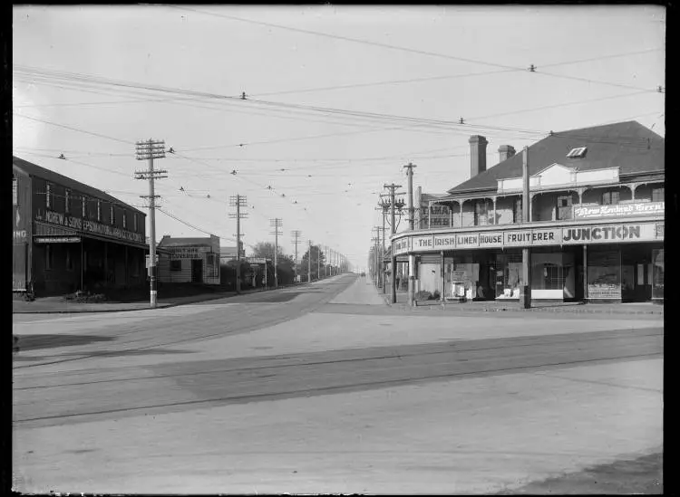 Great South Road and Broadway, Newmarket, 1924
