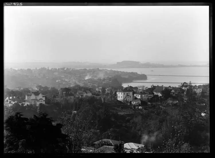 Parnell and Remuera from Mount Hobson, 1927