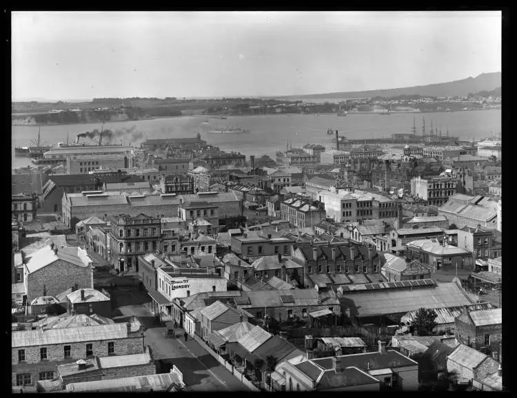 Central Auckland from St Matthews Church, 1904