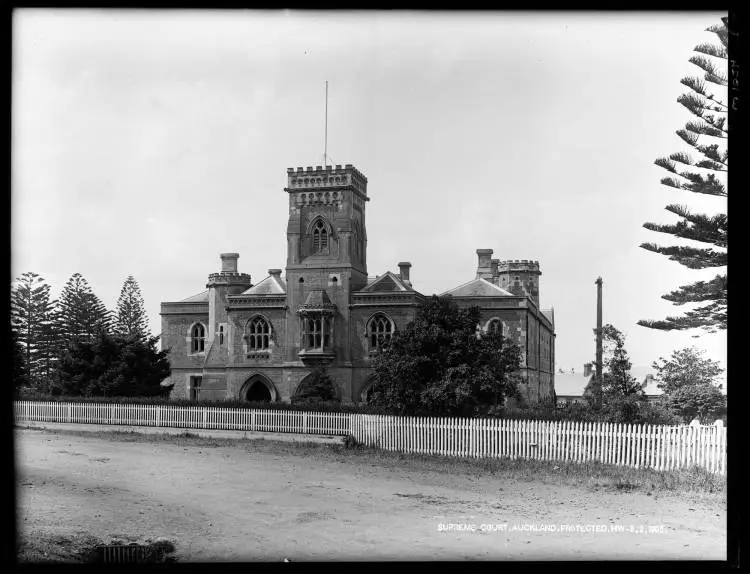 Supreme Court, Waterloo Quadrant, Auckland Central, 1903