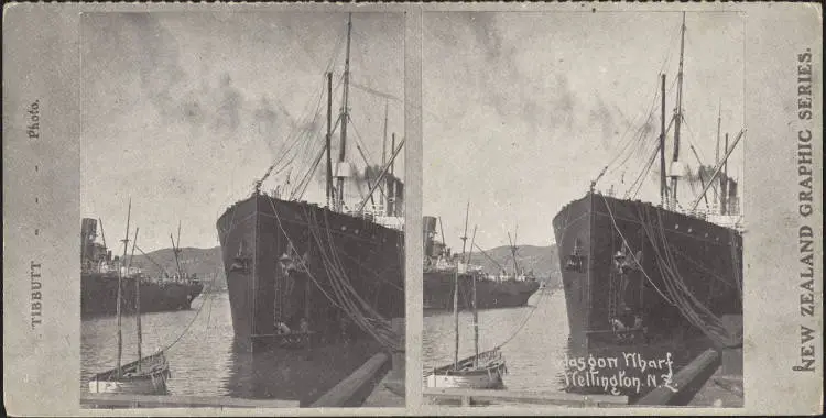 Glasgow Wharf, Wellington, N.Z.