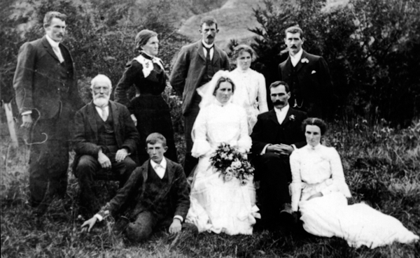 Wedding of Florence Belliss and Herbert Ryder