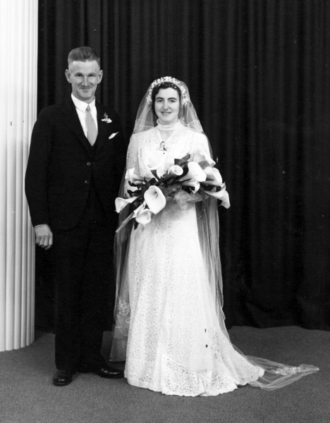 Wedding of Doris Voss and Frank Schofield