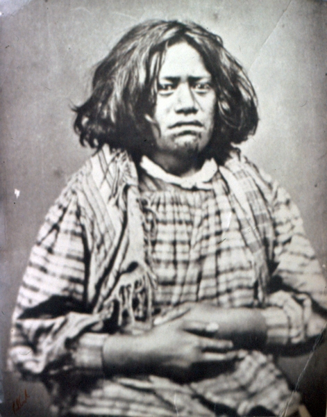 Unidentified Maori woman