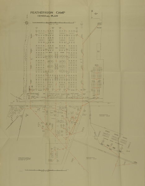 Featherston Camp, general plan : digital plan