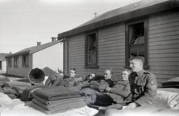 Some of the boys, Featherston Military Camp : digital image