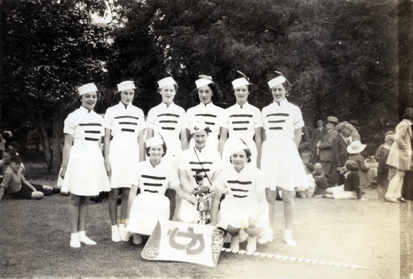 Grahams Marching Team, 1942 : digital image