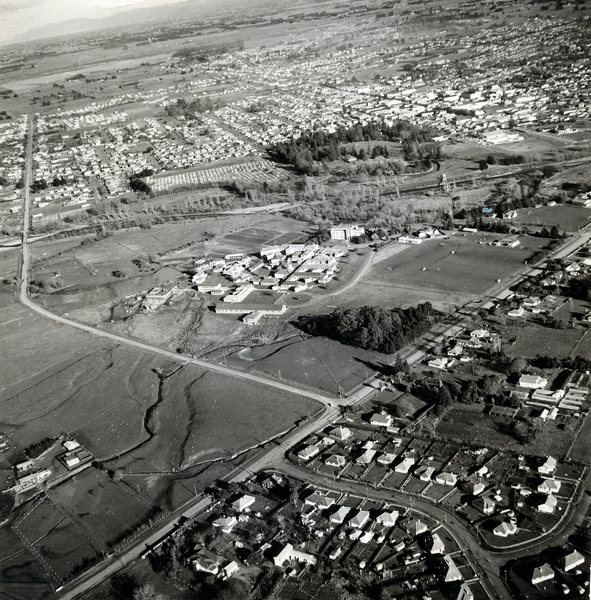 Masterton Hospital : aerial photograph