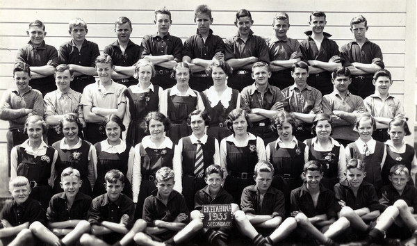 Eketahuna School, Secondary group : Photograph