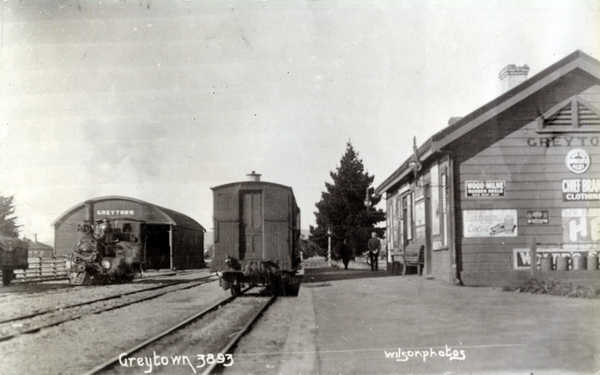 Greytown Railway Station : Print