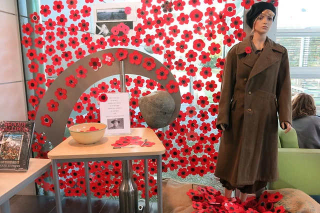 Anzac Day display