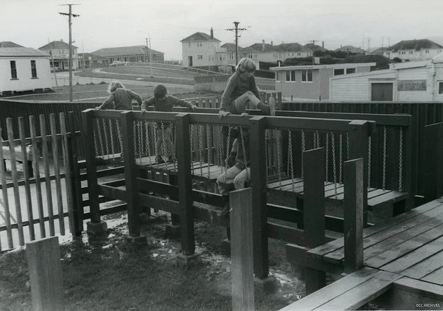 Bruntsfield Place Playground, Corstorphine 1978