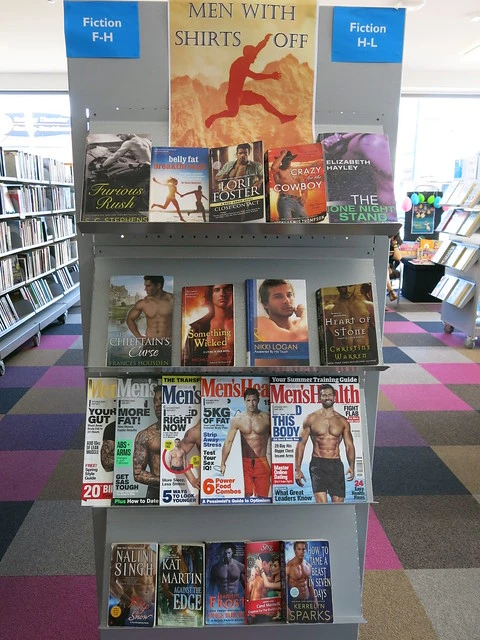 Central Library Manchester display