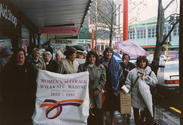 North Shore Women's Suffrage Centennial march, 1993