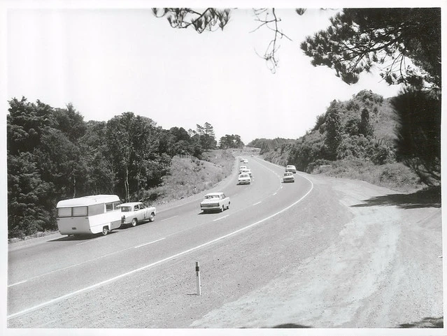 Auckland City Views - Bombay Hill, looking North, Auckland
