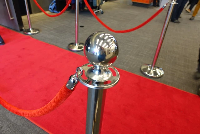 Red carpet into opening ceremony, TSB Space / Tautoru