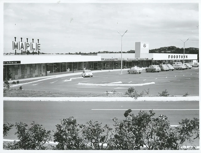 The new shopping centre at Kelston near Glen Eden, Auckland.